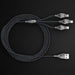 Black Mamba 3-in-1 Nylon-Braided 1.5m USB Cable | USB-A to Lightning & Type-C | Data Sync & Fast