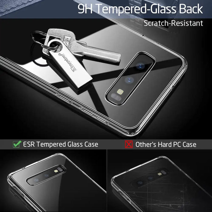 Mimic Tempered Glass Case (Clear) | Samsung Galaxy S10 E - 2