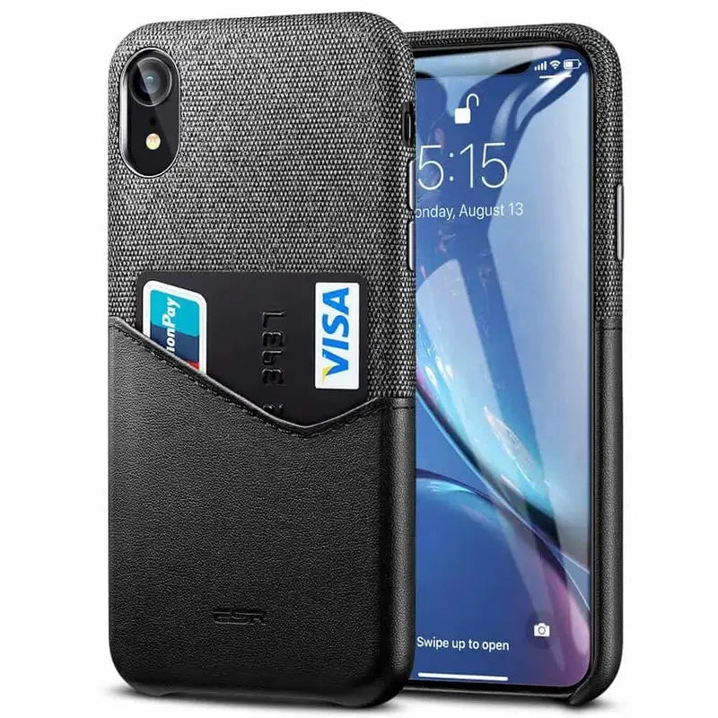 iPhone XR Metro Wallet Case black