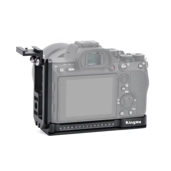 KingMa A7M4 & A7R4 | L-Plate Bracket| Sony | Hot Shoe Mount - 4