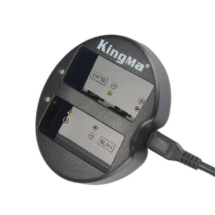 KingMa BLH-1 Charger | Olympus | Dual Slot | LED - 1