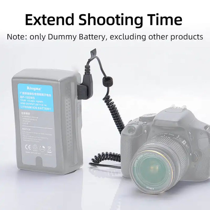 KingMa BLH1 | Olympus | Dummy Battery | D-Tap - 4