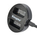 KingMa BLN-1 Charger | Olympus | Dual Slot | LED - 2