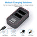 KingMa BLN-1 Set | Olympus | 1140mAh Battery | Dual Charger | LCD - 5