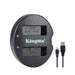 KingMa BLS-1 BLS-5 & BLS-50 Charger | Olympus | Dual Slot | LED - 1