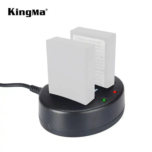 KingMa BLX-1 Charger | Olympus | Dual Slot | LED - 2