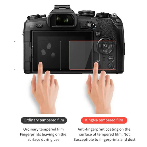 KingMa BMTG022-EM1 | Olympus | Camera Screen Protector - 2