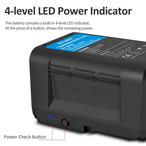 KingMa BP-285WS | V-Mount | 20100mAh | 285Wh | Replacement Battery - 2