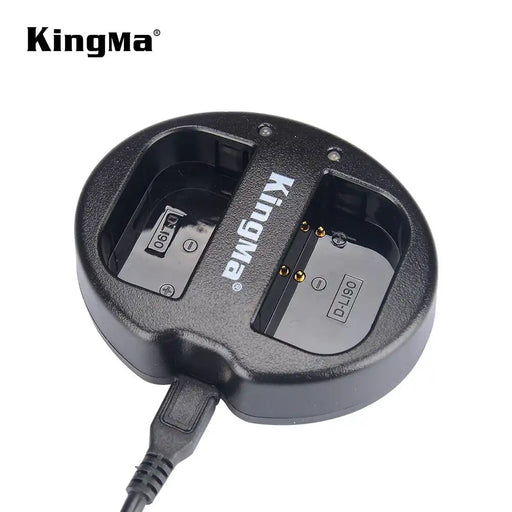 KingMa D-Li90 Charger | Pentax | Dual Slot | LED - 2