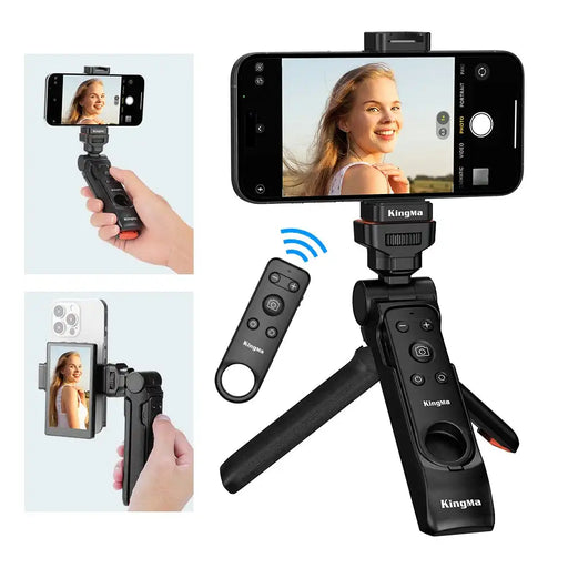 KingMa Detachable Bluetooth Vlogging Tripod Grip - 1