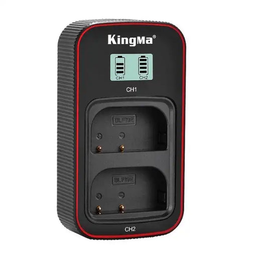 KingMa DMW-BLF19E Fast Charger | Panasonic | Dual Slot - 1