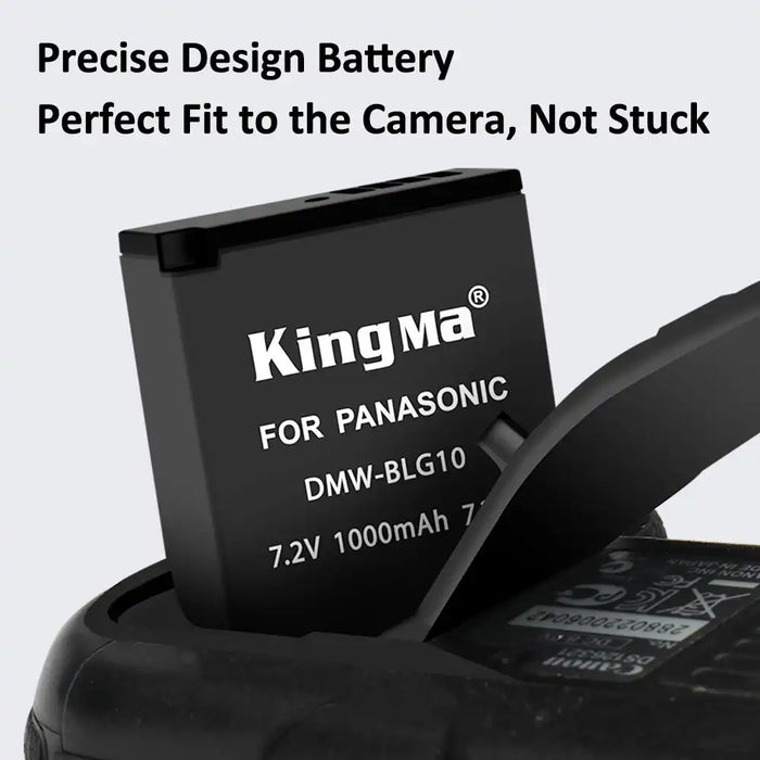 KingMa DMW-BLG10 | Panasonic | 1000mAh | Replacement Battery - 2