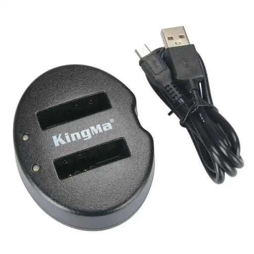 KingMa EN-EL12 Charger | Nikon | Dual Slot | LED - 2