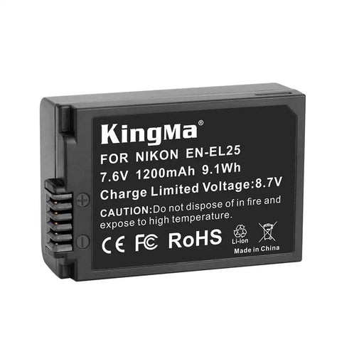 KingMa EN-EL25 | Nikon | 1200mAh | Replacement Battery - 1