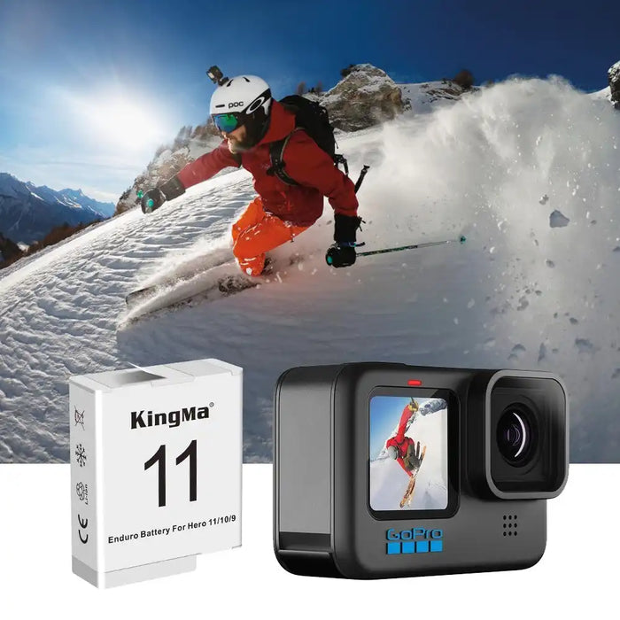 KingMa Enduro Hero 9 10 11 & 12 | GoPro | 1720mAh | Replacement Battery - 2