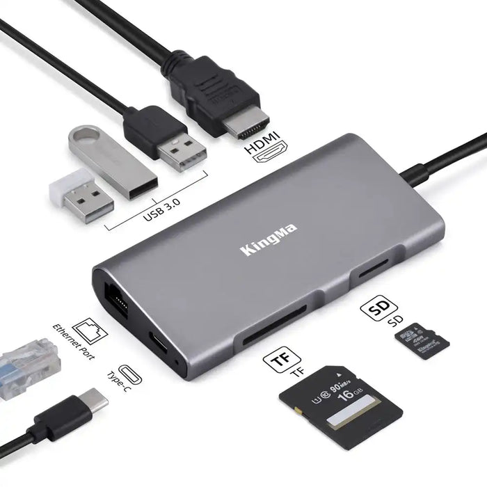 KingMa BM-U013 | USB Type-C Hub | Premium 8-in-1 - 3