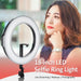 KingMa RL288A | Professional Selfie Ring Lighting | LED | 18-inch - 4