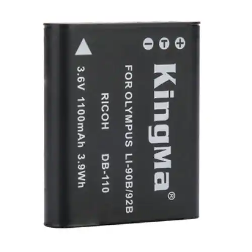 KingMa Li90B & Li92B | Olympus | 1100mAh | Replacement Battery - 1