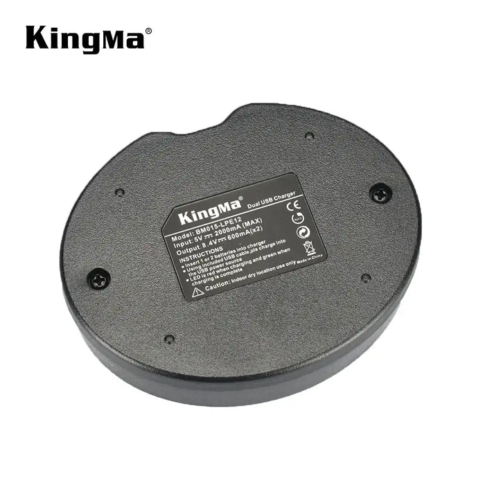 KingMa LP-E12 Charger | Canon | Dual Slot | LED - 3