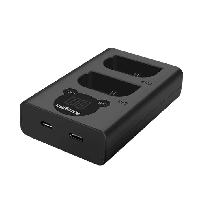 KingMa LP-E6 Series Charger | Canon | Dual Slot - 2