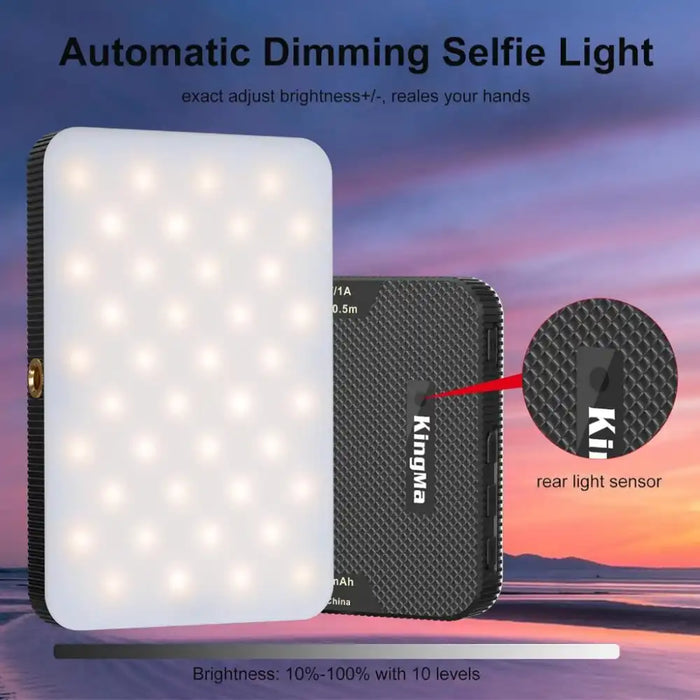 KingMa Mini Bi-Color LED Selfie Light | Mobile Devices - 4