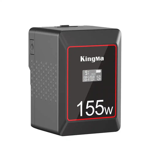 KingMa Mini-Size 155Wh 10500mAh V-Mount Battery | Broadcast Cameras LED Light etc. - 1