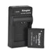 KingMa NB-11L Set | Canon | 600mAh Battery | Single Charger | LED - 1