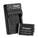 KingMa NB-5LH & NB-5L Set | Canon | 1100mAh Battery | Single Charger | LED - 1