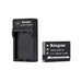 KingMa NP-95 Set | Fujifilm | 1400mAh Battery | Single Charger | LED - 1