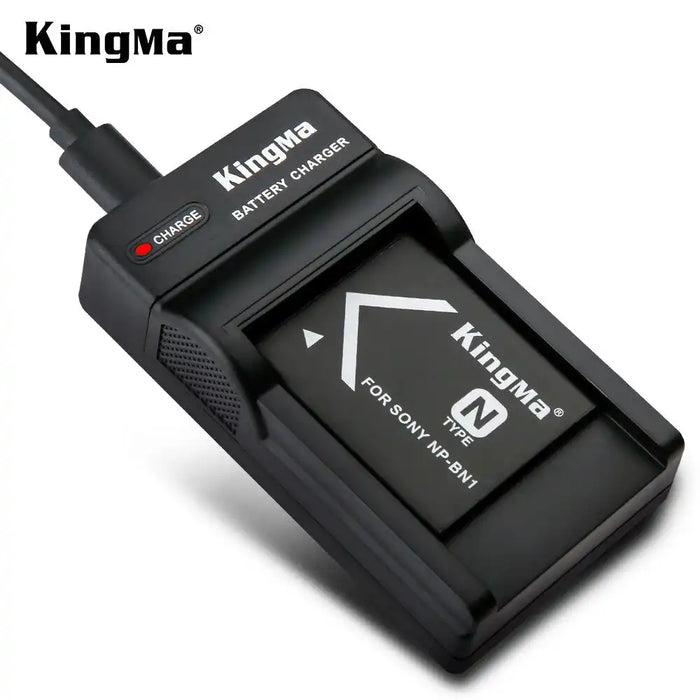 KingMa NP-BN1 Charger Set | Charger | Battery for Sony Cameras - 3