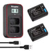 KingMa NP-FW50 Set | Sony | 1080mAh Battery | Dual Charger | LCD - 1