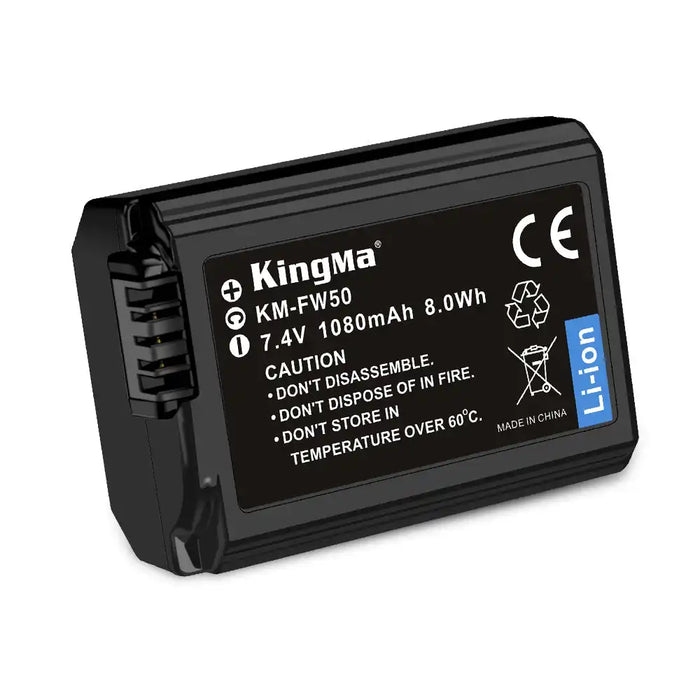 KingMa NP-FW50 | Sony | 1080mAh | Replacement Battery - 1