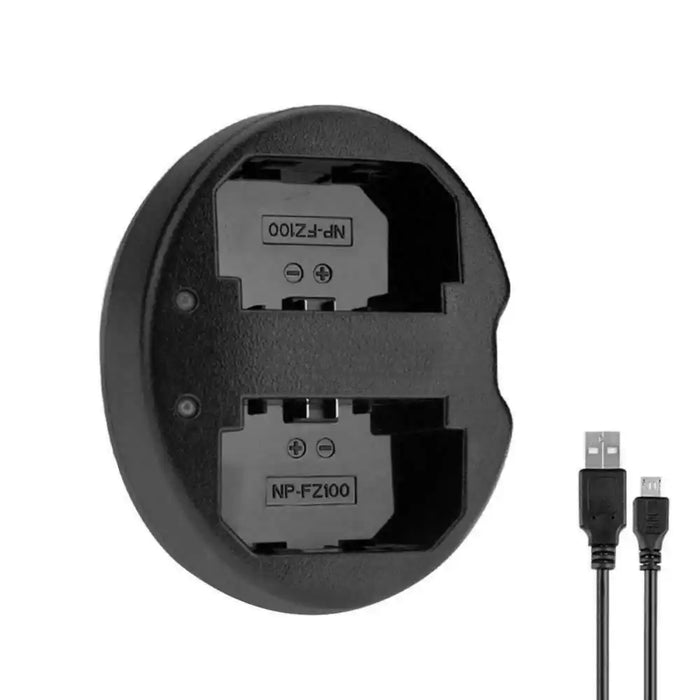 KingMa NP-FZ100 Charger | Sony | Dual Slot | LED - 1