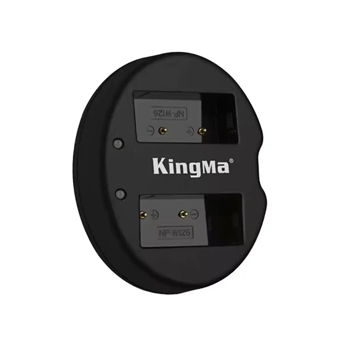 KingMa NP-W126 Charger | Fujifilm | Dual Slot | LED - 1