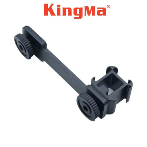 KingMa VL004 Extension Bracket | 3 Cold-shoe Interfaces | 1/4’’ Screw Mount - 1