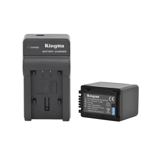 KingMa VW-VBT380 Set | Panasonic | 3560mAh Battery | Single Charger | LED - 1