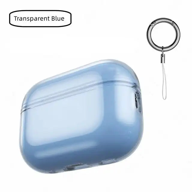 NYZE Clear Slim Case with Key Ring Strap | Apple | Airpods Pro 2 - 6