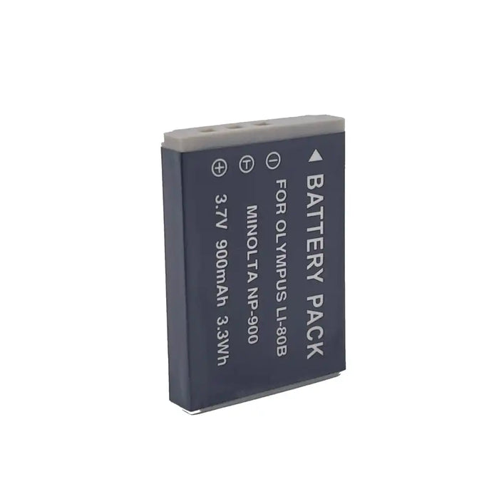 NYZE NP-900 / Li-80B Replacement Battery | Olympus and Minolta Cameras | 900mAh - 3