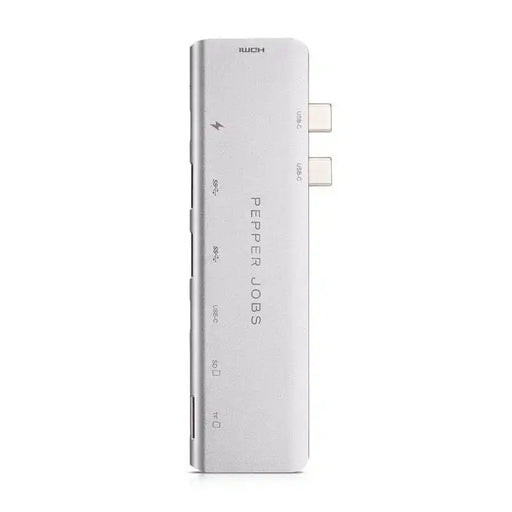PEPPER JOBS Dual USB-C Hub with 4K HDMI | Apple | MacBook Pro 13/15’ (2016-2018) - 2