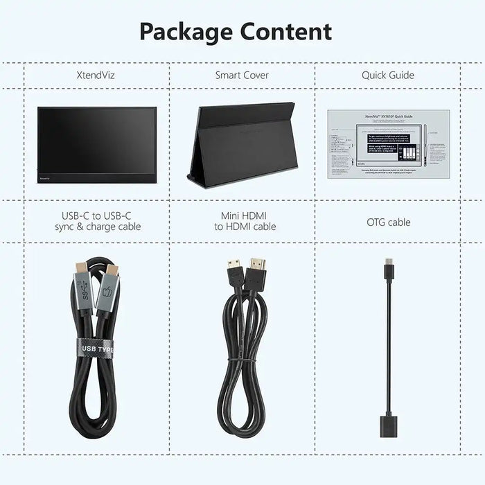 XtendViz™ 15.6’’ Portable IPS Monitor - 4